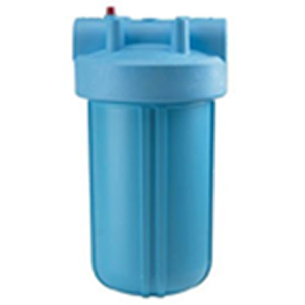 Big Blue water filter for iron removal in well water